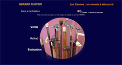 Desktop Screenshot of cannesfustier.com